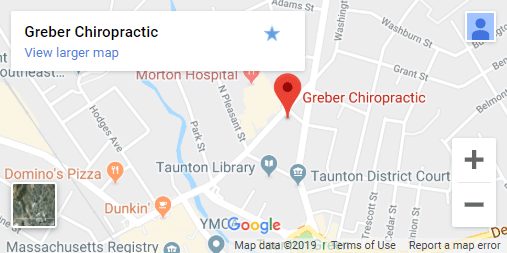 Map of Taunton Chiropractors